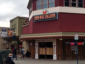 Red saloon
