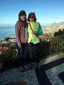 Blick auf Funchal