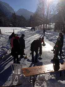 Eisstockschießen